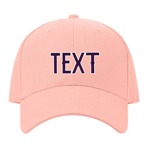 Custom Misty Rose Gray Hat 24B21807