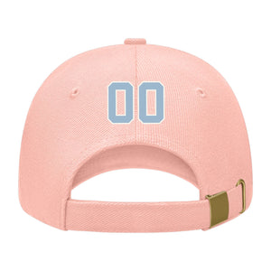 Custom Misty Rose Dark Grey Hat 24B21808