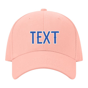 Custom Misty Rose Navy Hat 24B21809