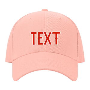 Custom Misty Rose Lavender Gray Hat 24B21812