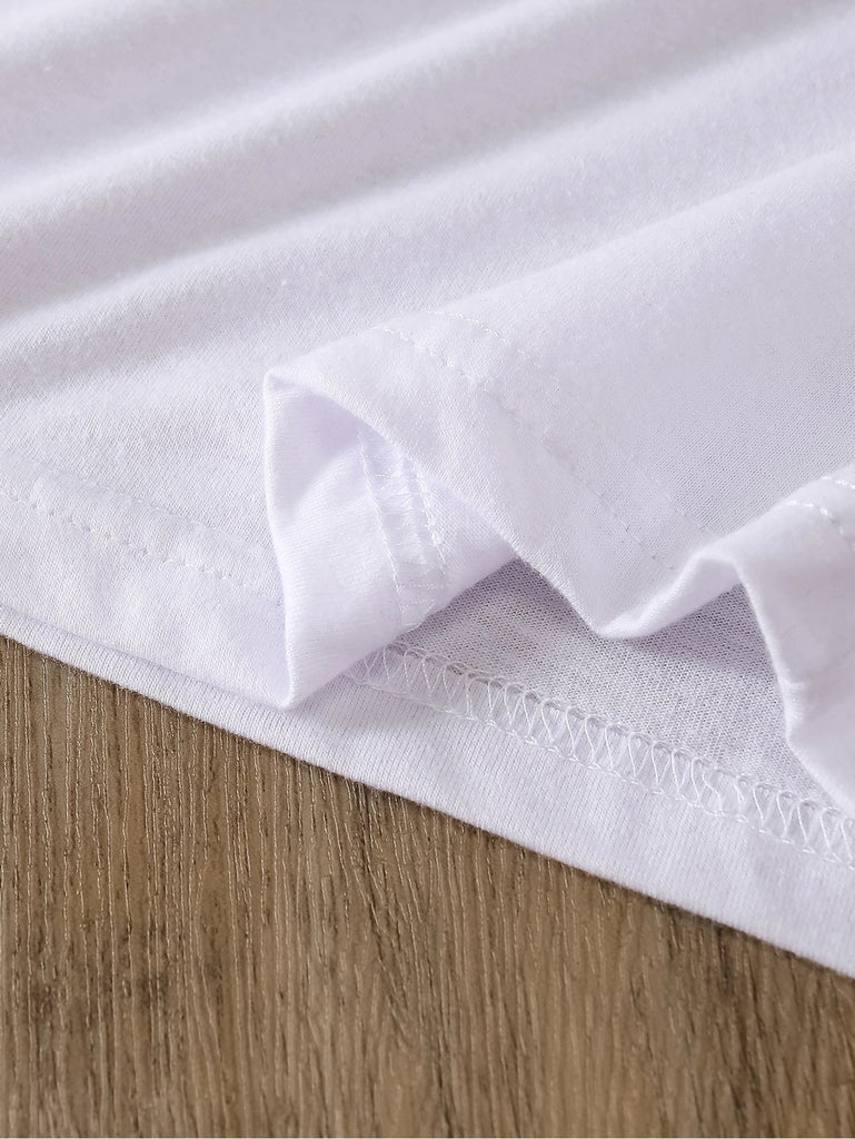 White Cotton Shirt Women Glittering Pink Bow Adorning Sparkling Baseball, Green Shirt Womens, Womens Graphic T Shirts