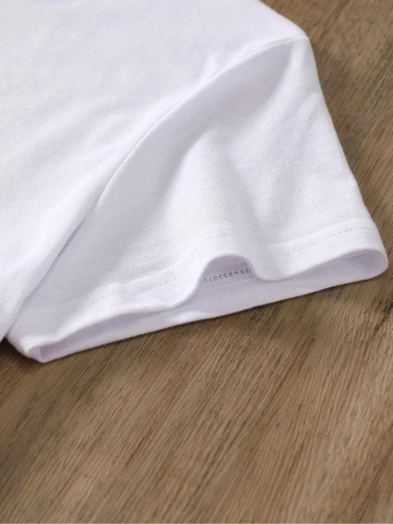 Womens Graphic T Shirts Playful Flamingos Standing Together With Soft Pink Feathers Bright Tropical Bird, Red T Shirt Women, White Cotton Shirt Women