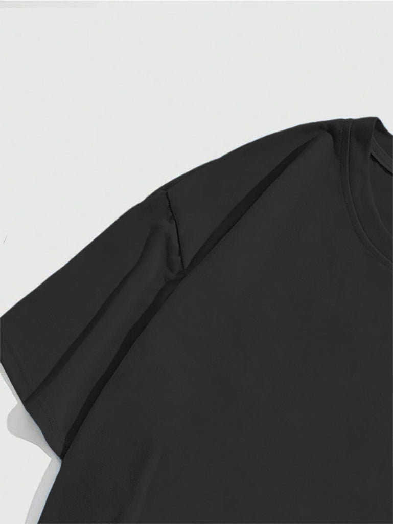 Blue Shirt Women Casual Black Cotton Fabric Featuring White Tie Graphic, Womens Graphic Tshirts, Country Shirts Womens