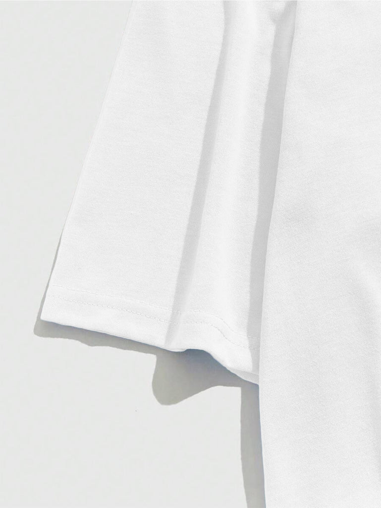 White Cotton Shirt Women Leopard Heart Pattern With Striped And Checkered Textured Hearts Love Tshirt, Basic Tees Women, Vintage Shirts Women