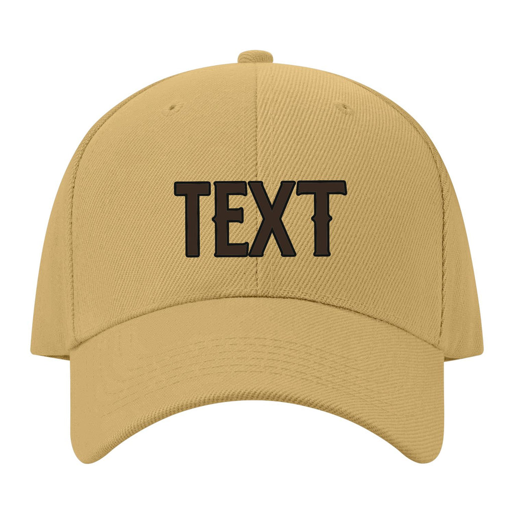 Custom Goldenrod Black Hat 25B21701