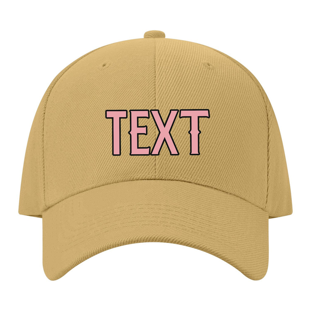 Custom Goldenrod Light Emerald Green Hat 25B21721