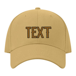 Custom Goldenrod Dark Green Hat 25B21722