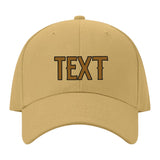 Custom Goldenrod Dark Green Hat 25B21722