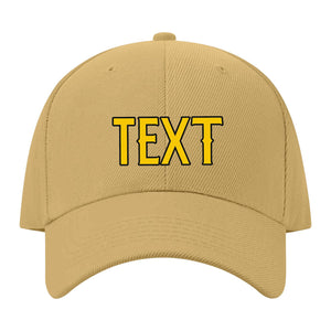 Custom Goldenrod Peach Powder Hat 25B21730