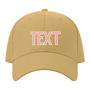 Custom Goldenrod Light Emerald Green Hat 25B21821