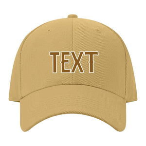 Custom Goldenrod Dark Green Hat 25B21822