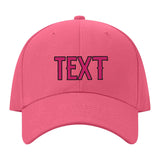 Custom Light Coral Red Light Pink Hat 26B21713