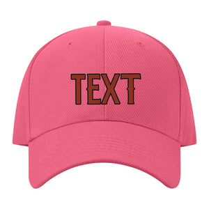 Custom Light Coral Red Copper Hat 26B21716