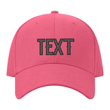 Custom Light Coral Red Orange Hat