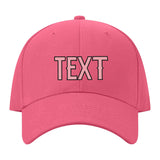 Custom Light Coral Red Light Emerald Green Hat