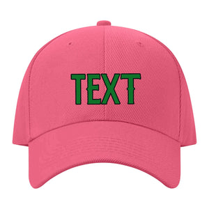 Custom Light Coral Red Misty Rose Hat 26B21724