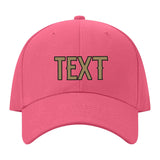 Custom Light Coral Red Goldenrod Hat 26B21725