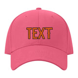 Custom Light Coral Red Blue Green Hat 26B21728