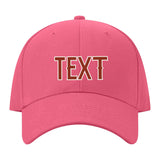 Custom Light Coral Red Copper Hat
