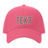 Custom Light Coral Red Orange Hat