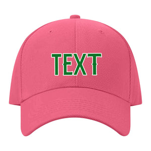 Custom Light Coral Red Misty Rose Hat 26B21824