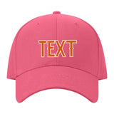 Custom Light Coral Red Blue Green Hat
