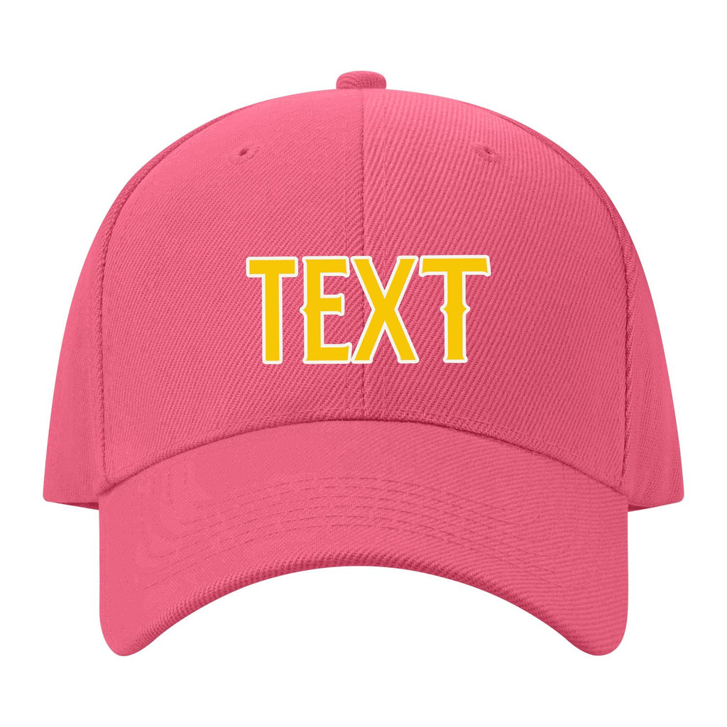 Custom Light Coral Red Peach Powder Hat 26B21830