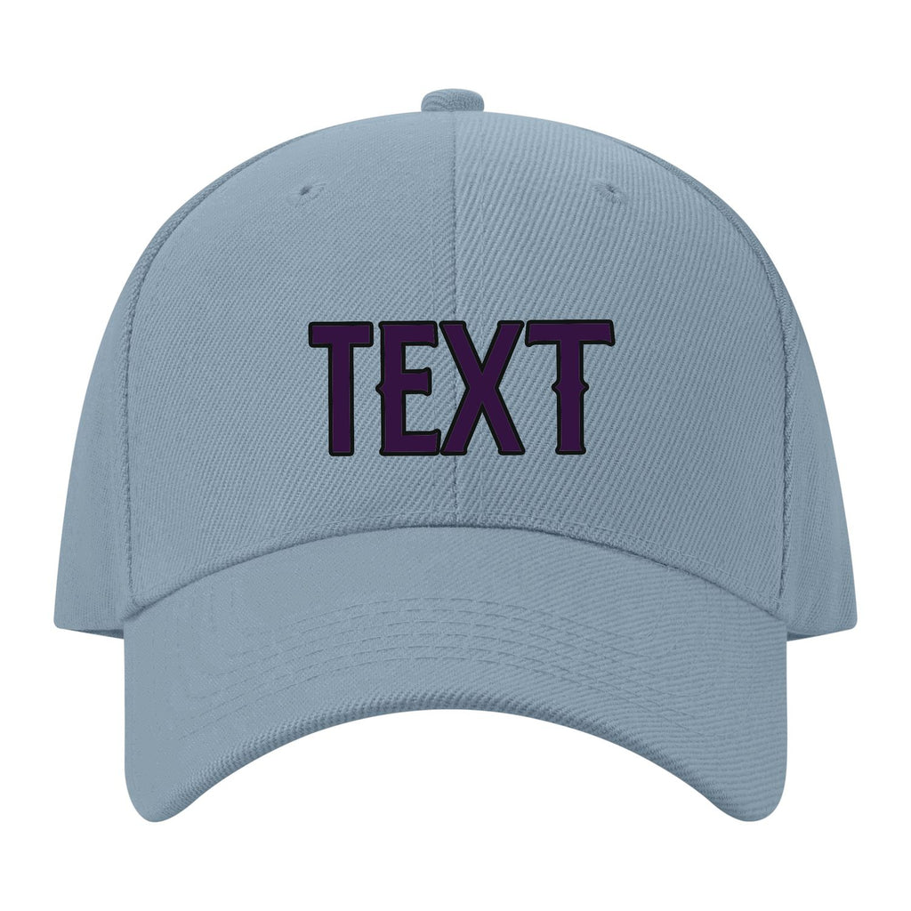 Custom Slate Gray Gray Hat 27B21707