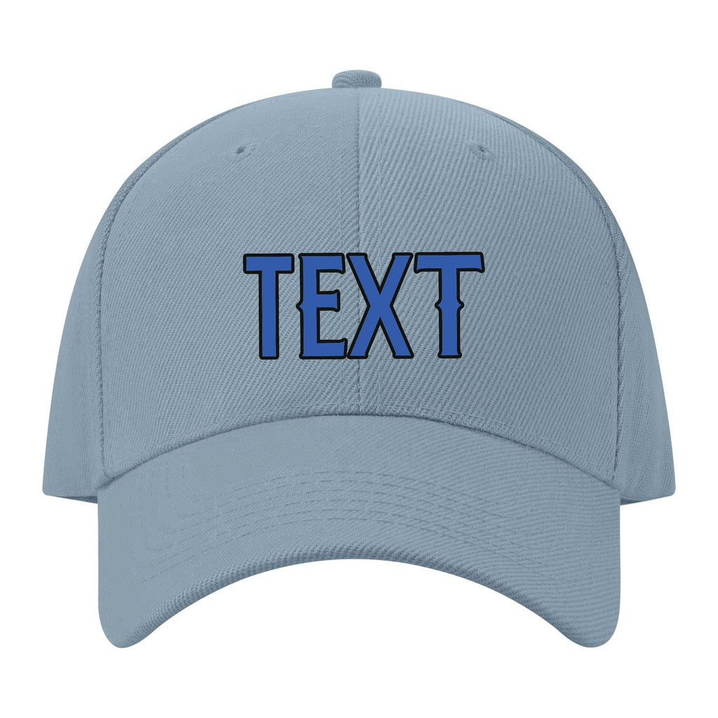 Custom Slate Gray Navy Hat 27B21709
