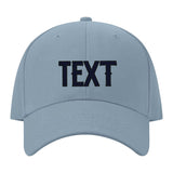Custom Slate Gray Pale Peach Hat
