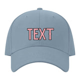 Custom Slate Gray Light Emerald Green Hat
