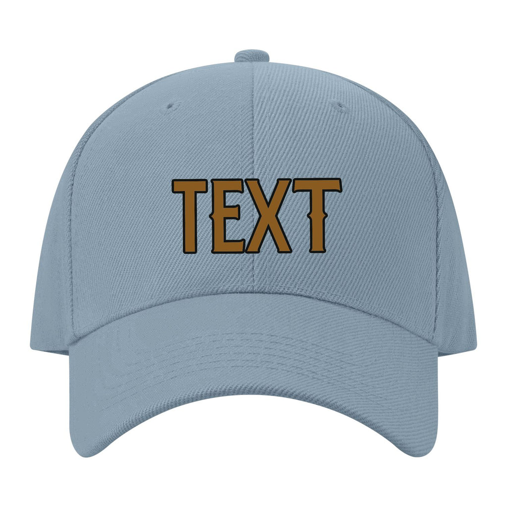 Custom Slate Gray Dark Green Hat 27B21722