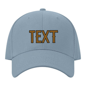 Custom Slate Gray Dark Green Hat 27B21722