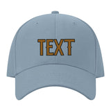 Custom Slate Gray Dark Green Hat 27B21722