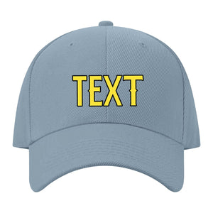 Custom Slate Gray Light Coral Red Hat 27B21726