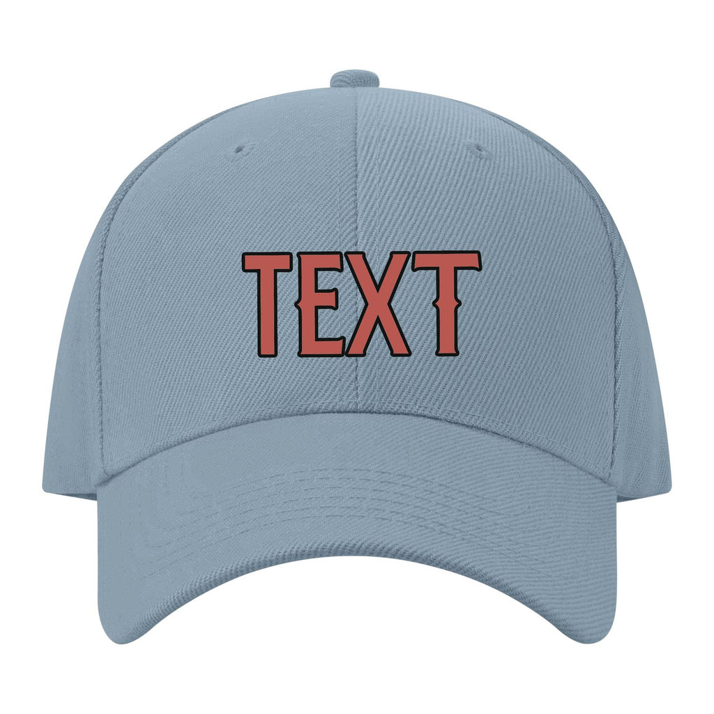 Custom Slate Gray Emerald Green Hat 27B21729