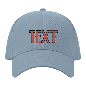 Custom Slate Gray Emerald Green Hat 27B21729