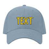 Custom Slate Gray Peach Powder Hat