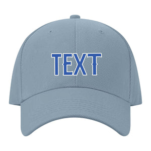 Custom Slate Gray Navy Hat 27B21809