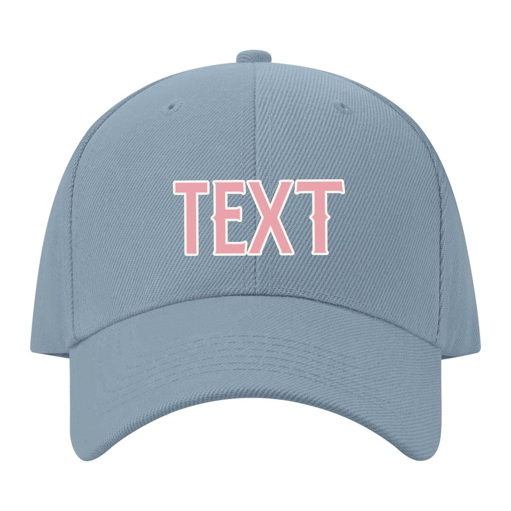 Custom Slate Gray Light Emerald Green Hat 27B21821