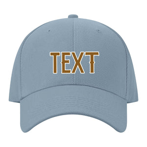 Custom Slate Gray Dark Green Hat 27B21822