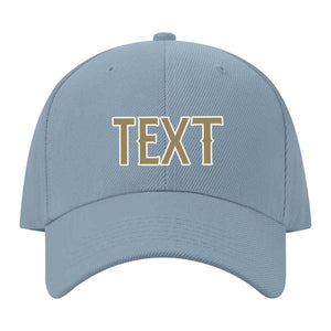 Custom Slate Gray Goldenrod Hat 27B21825