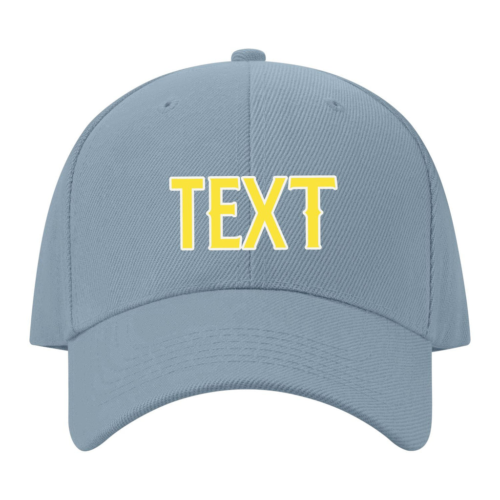 Custom Slate Gray Light Coral Red Hat 27B21826
