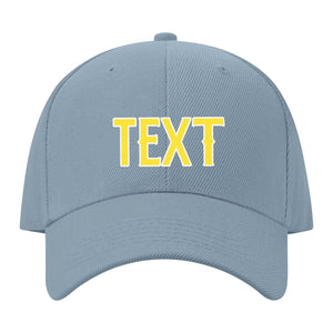 Custom Slate Gray Light Coral Red Hat 27B21826
