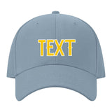 Custom Slate Gray Peach Powder Hat