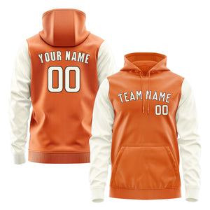Custom Orange Cream Hoodie 2828030328B31703
