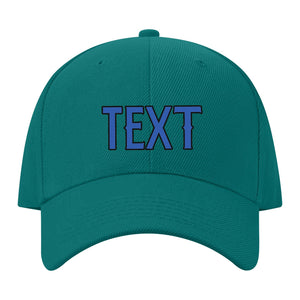Custom Blue Green Navy Hat 28B21709
