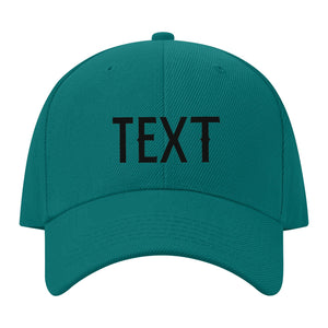 Custom Blue Green Mocha Hat 28B21717