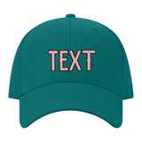 Custom Blue Green Light Emerald Green Hat