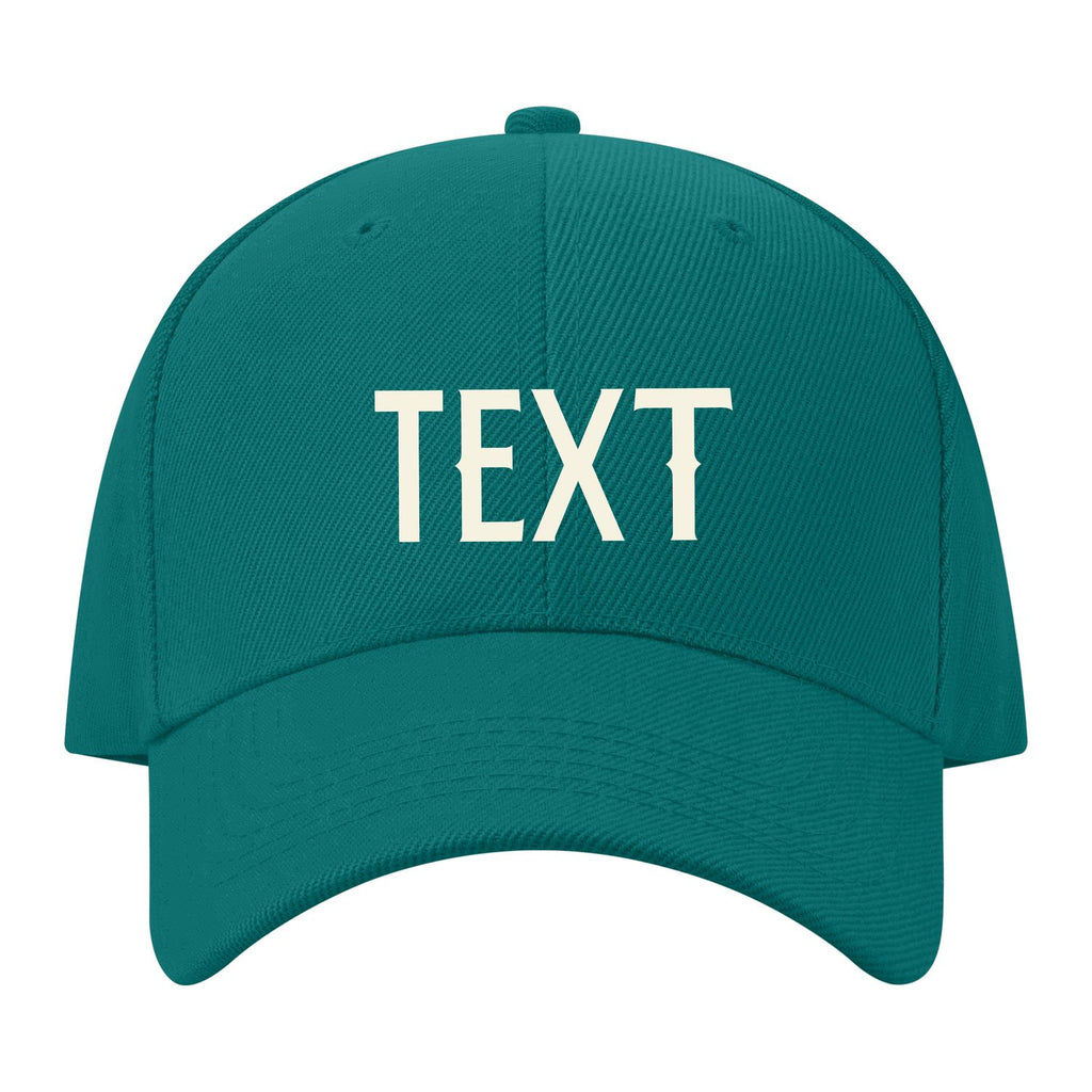 Custom Blue Green Light Purple Hat 28B21803
